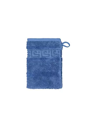 CAWÖ | Guanto da bagno NOBLESSE 16x22cm Agave | blau